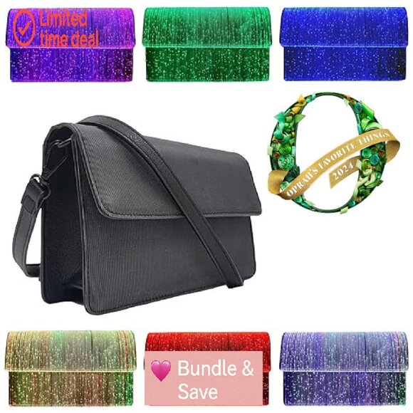 LED Clutch Evening Bag with Light Feature Perfect for Night Out